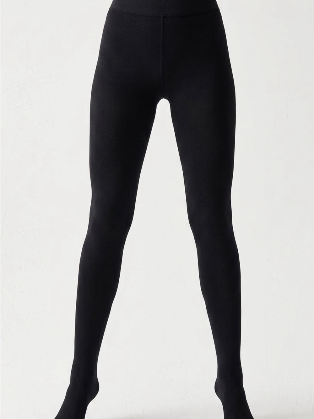 Black Fleece-Lined Leggings Size S